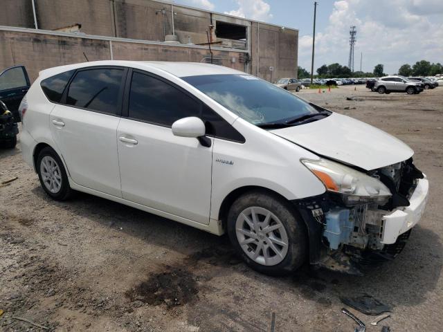 JTDZN3EU6C3139848 - 2012 TOYOTA PRIUS V WHITE photo 4