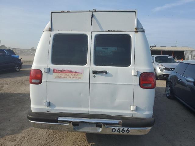 2B6HB11Y9YK164692 - 2000 DODGE RAM VAN B1500 WHITE photo 6