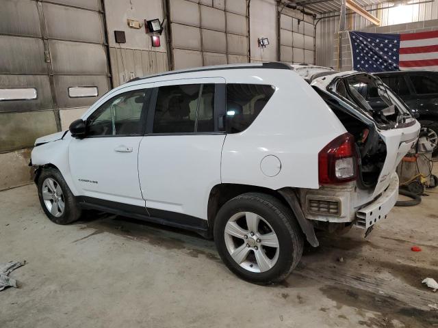 1C4NJDBB7GD631338 - 2016 JEEP COMPASS SPORT WHITE photo 2