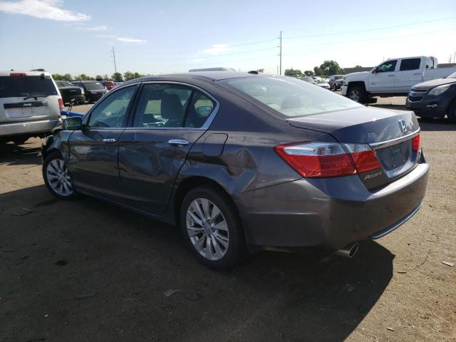 1HGCR3F88FA003556 - 2015 HONDA ACCORD EXL GRAY photo 2