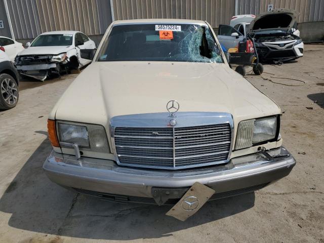 WDBCA35D9HA315312 - 1987 MERCEDES-BENZ 420 SEL BEIGE photo 5