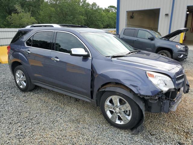 2GNALFEK7D6166125 - 2013 CHEVROLET EQUINOX LTZ BLUE photo 4