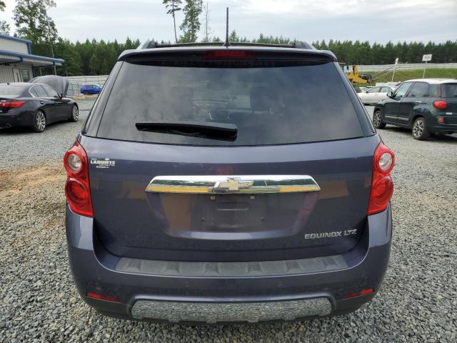 2GNALFEK7D6166125 - 2013 CHEVROLET EQUINOX LTZ BLUE photo 6