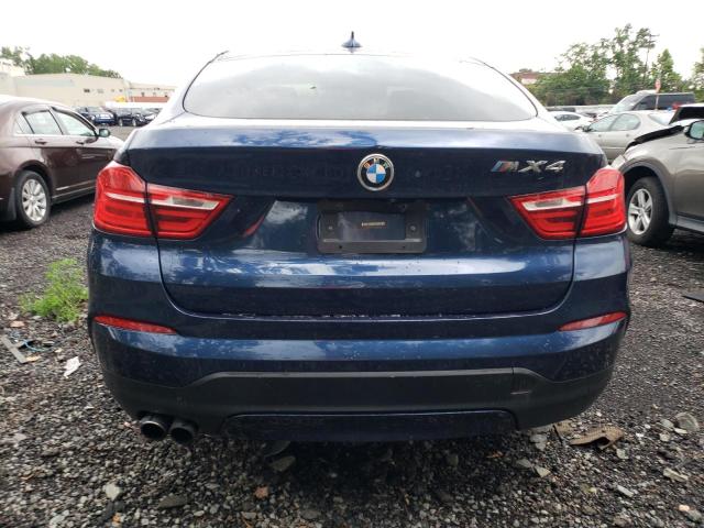 5UXXW3C50G0R22203 - 2016 BMW X4 XDRIVE28I BLUE photo 6