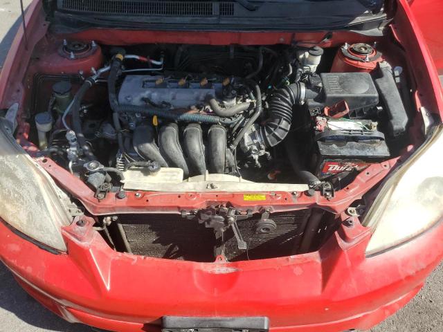 2T1KR32EX5C450227 - 2005 TOYOTA COROLLA MA XR RED photo 11