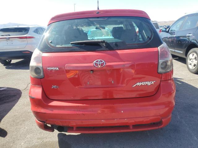 2T1KR32EX5C450227 - 2005 TOYOTA COROLLA MA XR RED photo 6