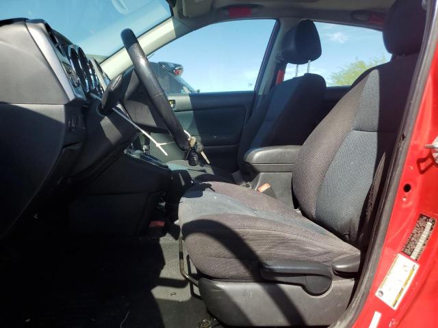 2T1KR32EX5C450227 - 2005 TOYOTA COROLLA MA XR RED photo 7