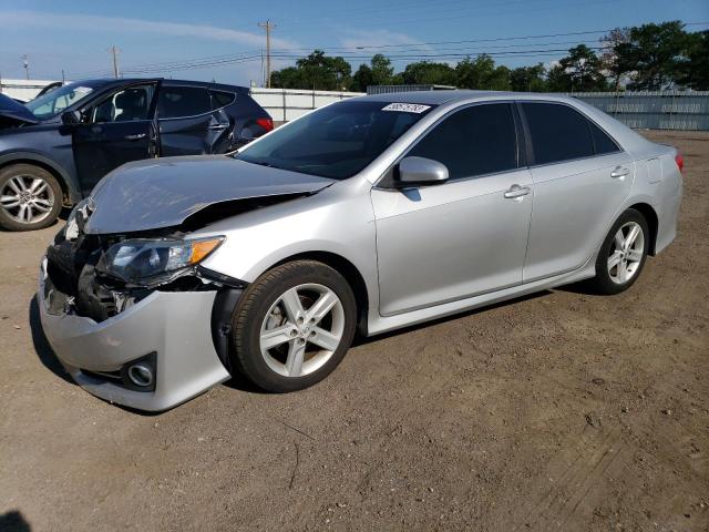 4T1BF1FK7CU135443 - 2012 TOYOTA CAMRY BASE SILVER photo 1