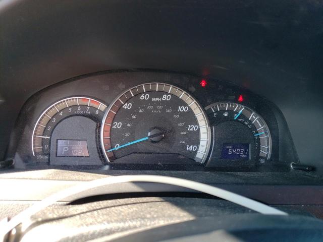 4T1BF1FK7CU135443 - 2012 TOYOTA CAMRY BASE SILVER photo 9