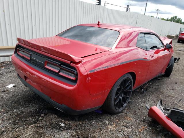 2C3CDZBG4FH914096 - 2015 DODGE CHALLENGER SXT PLUS RED photo 3