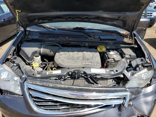 2C4RC1BG9FR629124 - 2015 CHRYSLER TOWN & COU TOURING ნაცრისფერი ფოტო 12