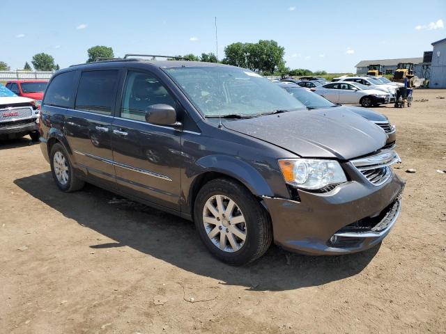 2C4RC1BG9FR629124 - 2015 CHRYSLER TOWN & COU TOURING ნაცრისფერი ფოტო 4