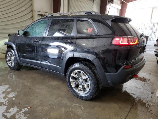 1C4PJMBX1KD456551 - 2019 JEEP CHEROKEE TRAILHAWK BLACK photo 2