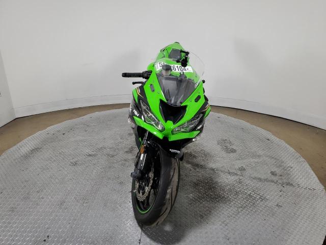 JKBZXJG14LA009747 - 2020 KAWASAKI ZX636 K GREEN photo 2