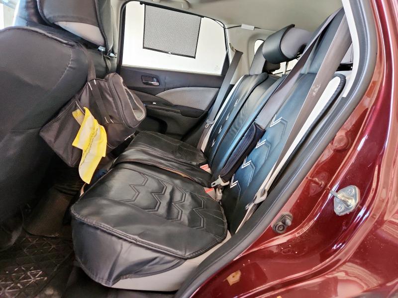 2HKRM3H52GH528813 - 2016 HONDA CR-V EX BURGUNDY photo 10