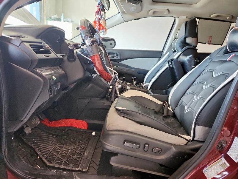 2HKRM3H52GH528813 - 2016 HONDA CR-V EX BURGUNDY photo 7