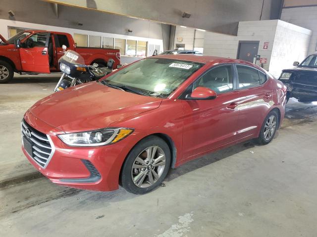 5NPD84LFXJH322103 - 2018 HYUNDAI ELANTRA SEL RED photo 1