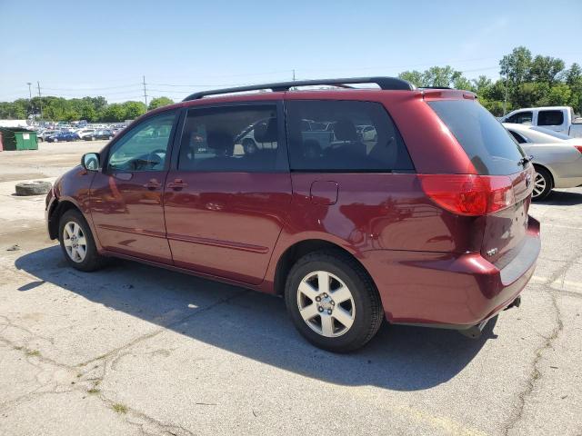 5TDZK23C18S126587 - 2008 TOYOTA SIENNA CE BURGUNDY photo 2