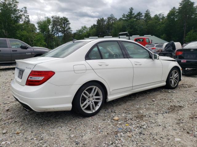 WDDGF8AB7EA909940 - 2014 MERCEDES-BENZ C 300 4MATIC WHITE photo 3