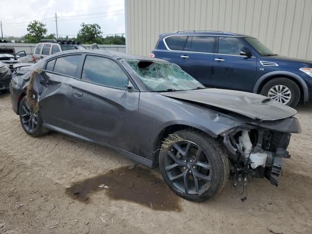 2C3CDXHGXMH561646 - 2021 DODGE CHARGER GT GRAY photo 4