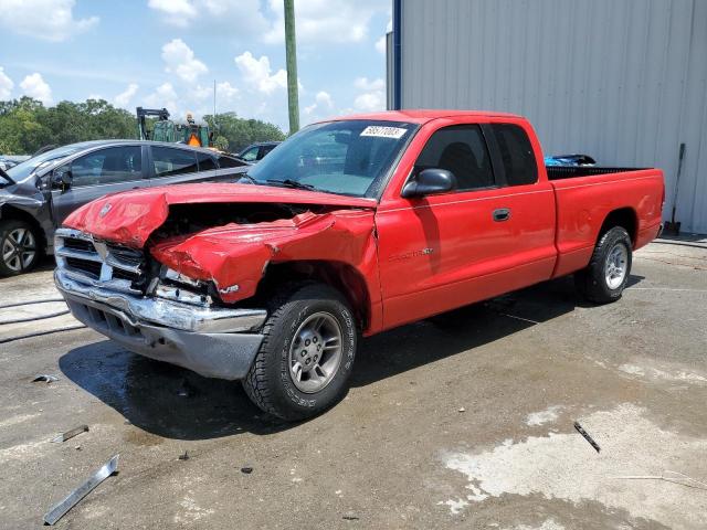 1B7GL22YXXS121332 - 1999 DODGE DAKOTA RED photo 1