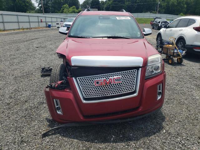 2GKALUEK5F6433153 - 2015 GMC TERRAIN DENALI RED photo 5