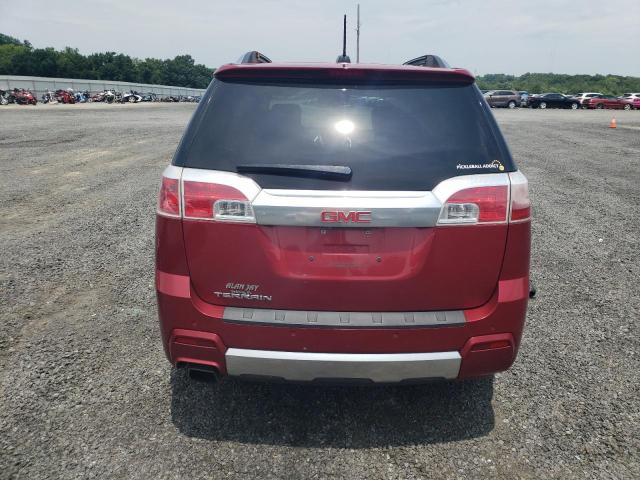 2GKALUEK5F6433153 - 2015 GMC TERRAIN DENALI RED photo 6