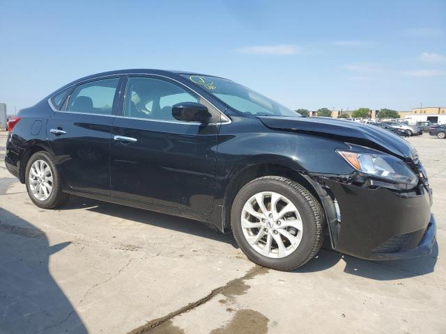 3N1AB7AP5JL634981 - 2018 NISSAN SENTRA S BLACK photo 4