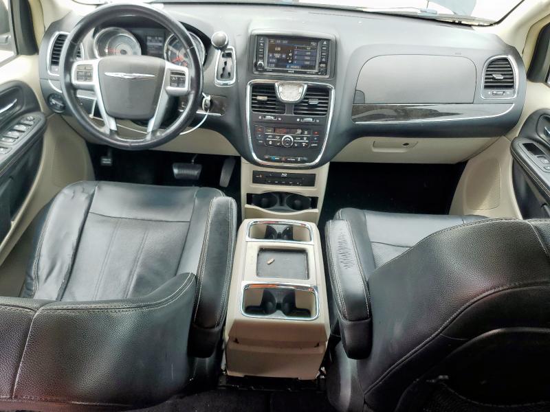 2C4RC1CG6DR663534 - 2013 CHRYSLER TOWN & COU TOURING L BLUE photo 8