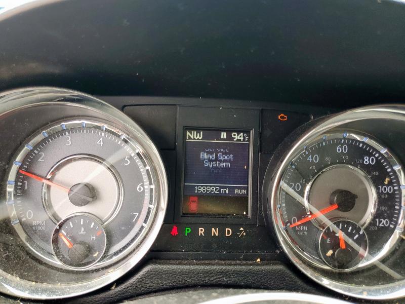 2C4RC1CG6DR663534 - 2013 CHRYSLER TOWN & COU TOURING L BLUE photo 9