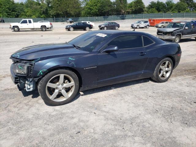 2G1FF1E3XD9180397 - 2013 CHEVROLET CAMARO LT BLUE photo 1