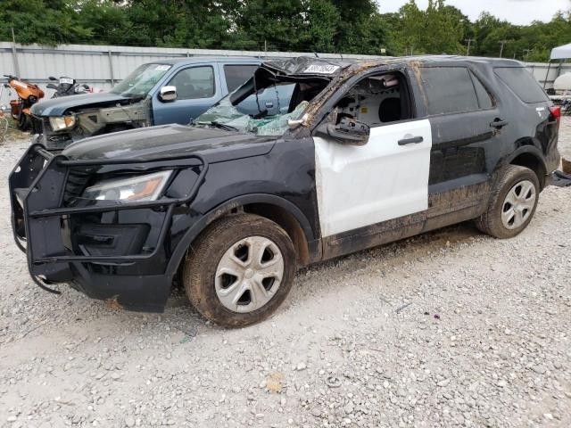 1FM5K8AR9GGB88915 - 2016 FORD EXPLORER POLICE INTERCEPTOR TWO TONE photo 1