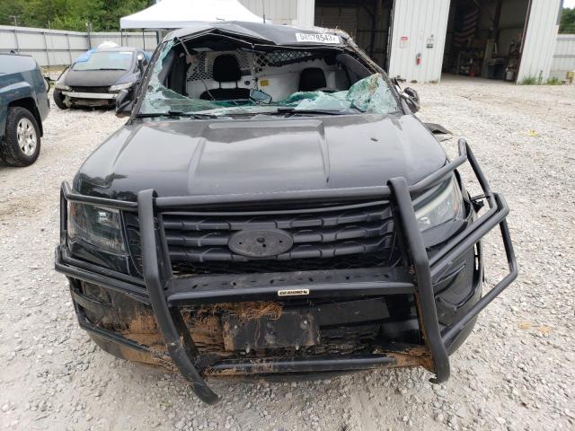 1FM5K8AR9GGB88915 - 2016 FORD EXPLORER POLICE INTERCEPTOR TWO TONE photo 5