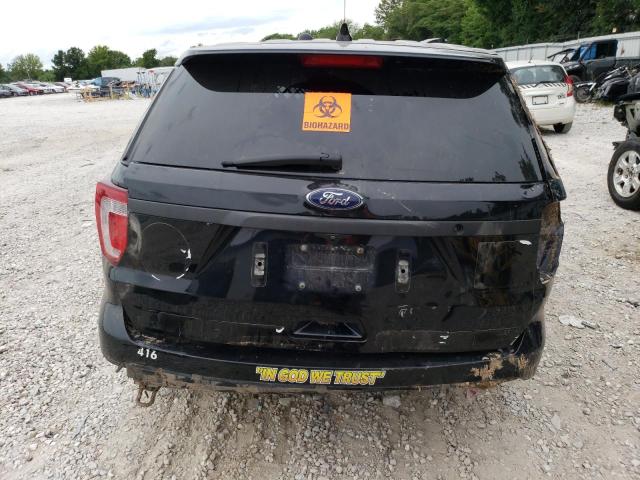 1FM5K8AR9GGB88915 - 2016 FORD EXPLORER POLICE INTERCEPTOR TWO TONE photo 6