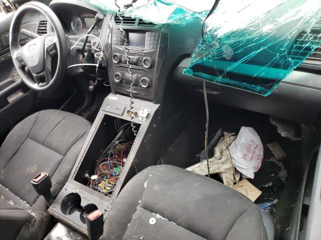 1FM5K8AR9GGB88915 - 2016 FORD EXPLORER POLICE INTERCEPTOR TWO TONE photo 8