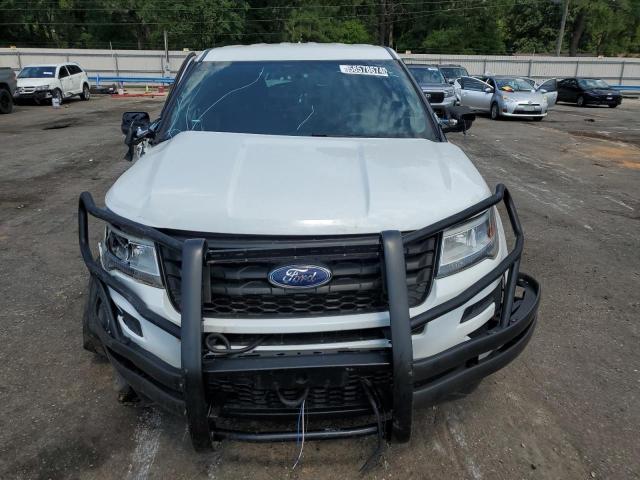 1FM5K8AR0HGE14034 - 2017 FORD EXPLORER POLICE INTERCEPTOR WHITE photo 5