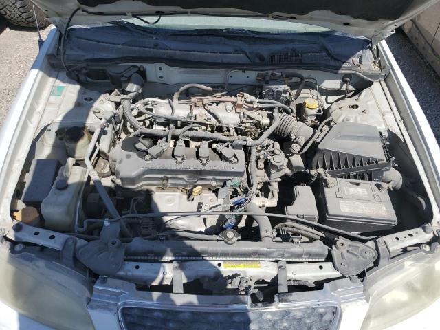 3N1CB51D62L628157 - 2002 NISSAN SENTRA XE WHITE photo 12