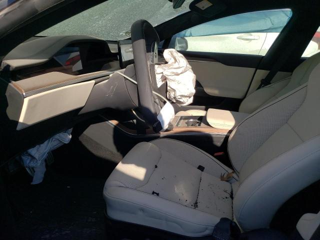 5YJSA1E67MF431595 - 2021 TESLA MODEL S Մոխրագույն լուսանկար 7