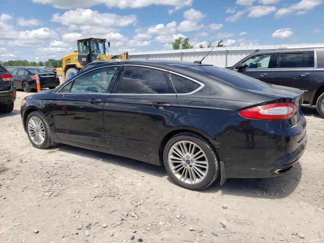 3FA6P0T92ER346886 - 2014 FORD FUSION SE BLACK photo 2