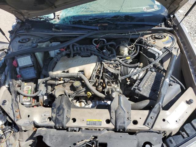 2G1WF55EX29200931 - 2002 CHEVROLET IMPALA BROWN photo 11