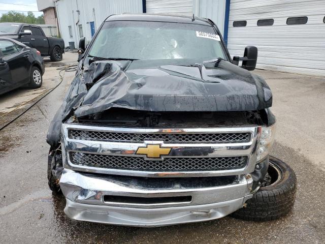 3GCPCSE08CG122311 - 2012 CHEVROLET SILVERADO C1500 LT BLACK photo 5