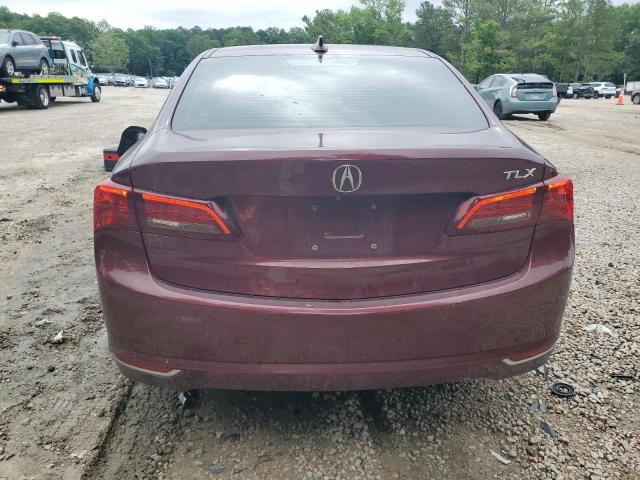 19UUB2F50FA026127 - 2015 ACURA TLX TECH BURGUNDY photo 6