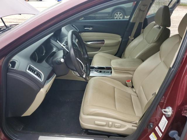 19UUB2F50FA026127 - 2015 ACURA TLX TECH BURGUNDY photo 7