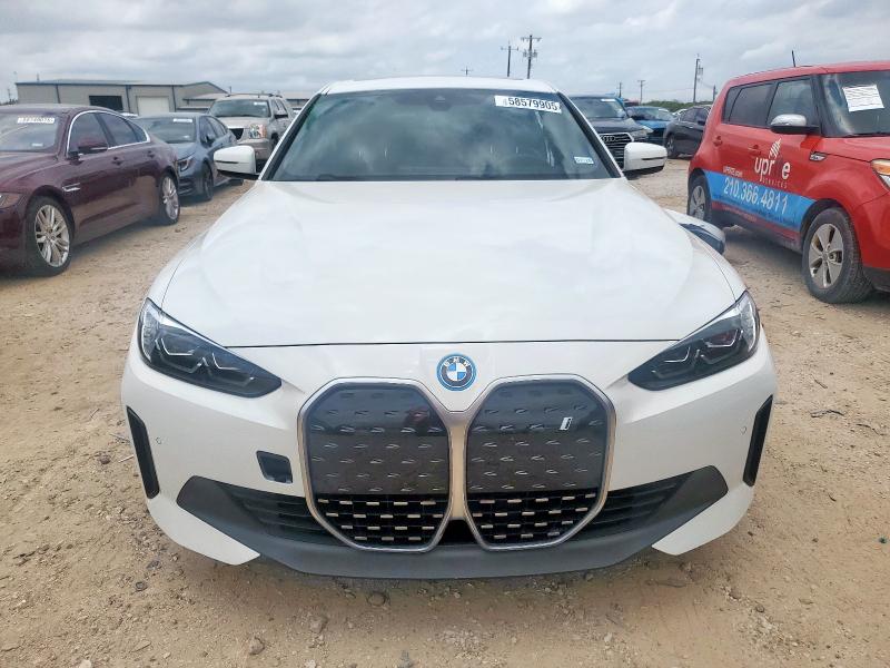 WBY73AW00RFS35851 - 2024 BMW I4 EDRIVE 40 WHITE photo 5