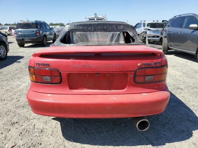 JT5ST87K4M0070611 - 1991 TOYOTA CELICA GT RED photo 6