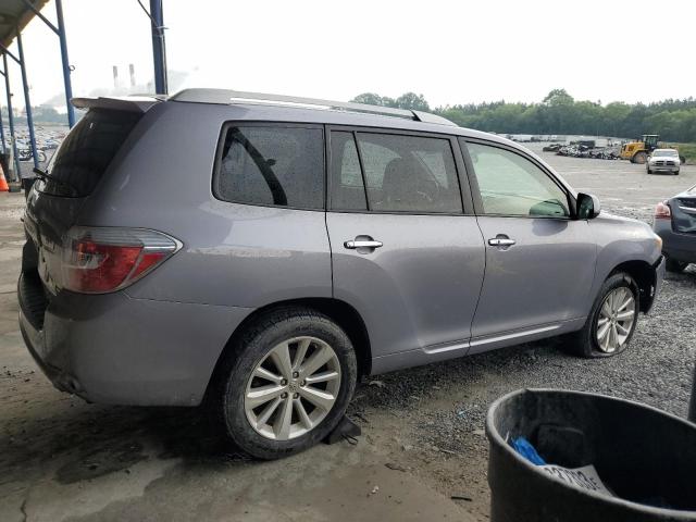 JTEEW44A082006715 - 2008 TOYOTA HIGHLANDER HYBRID LIMITED SILVER photo 3