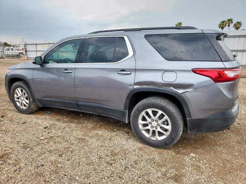 1GNERGKW3KJ235485 - 2019 CHEVROLET TRAVERSE LT ნაცრისფერი ფოტო 2