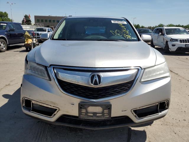 5FRYD4H64FB010823 - 2015 ACURA MDX TECHNOLOGY SILVER photo 5