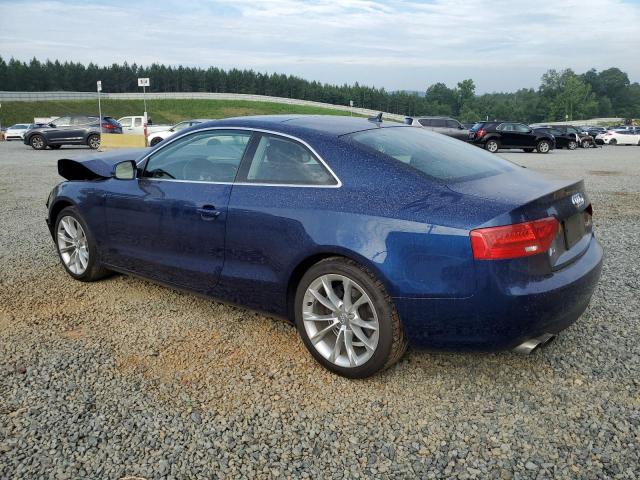 WAULFAFRXDA035651 - 2013 AUDI A5 PREMIUM PLUS BLUE photo 2