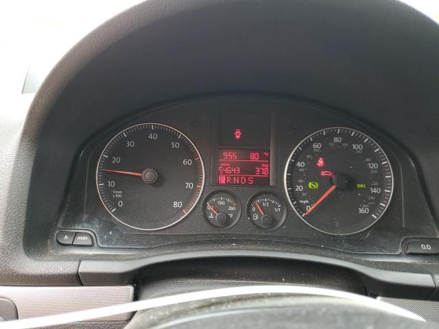 3VWEF81K67M054071 - 2007 VOLKSWAGEN JETTA WOLFSBURG 银色 照片 9